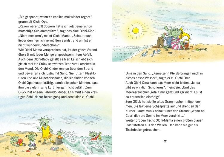 Produktbild: Die Olchis finden einen Schatz und andere kr&ouml;tige Abenteuer