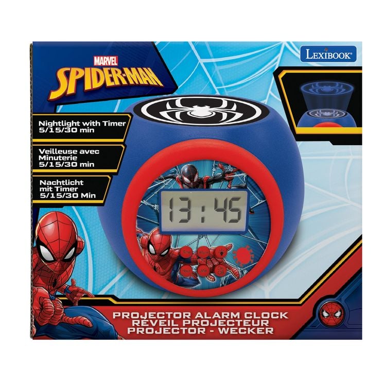 Produktbild: Spider Man Projektionswecker mit Timer