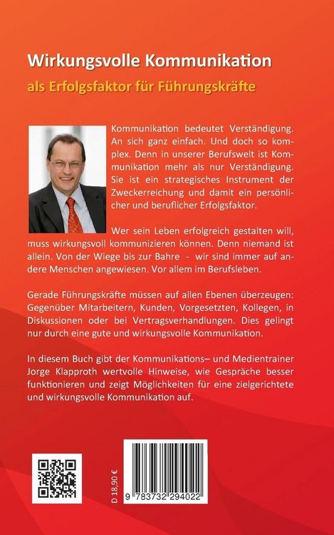 Produktbild: Wirkungsvolle Kommunikation als Erfolgsfaktor f&uuml;r F&uuml;hrungskr&auml;fte