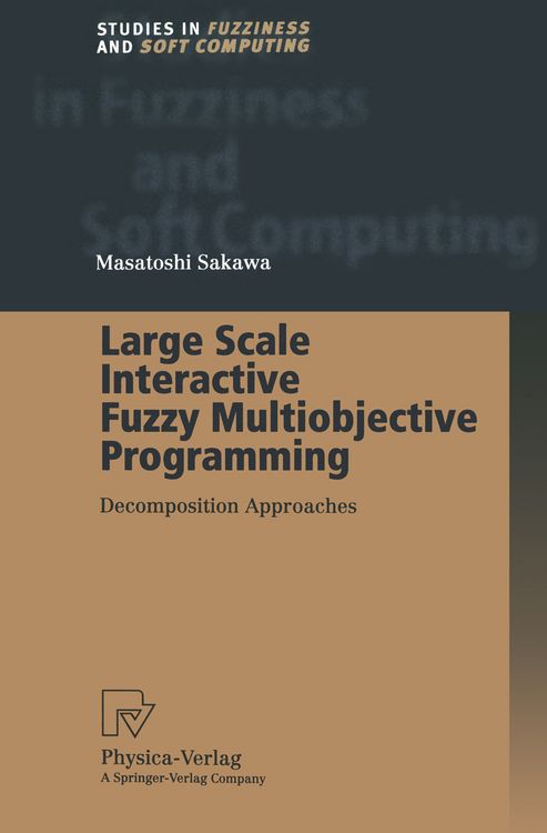 Produktbild: Large Scale Interactive Fuzzy Multiobjective Programming