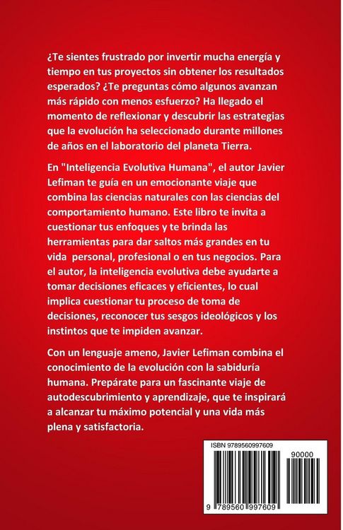 Produktbild: Inteligencia Evolutiva Humana