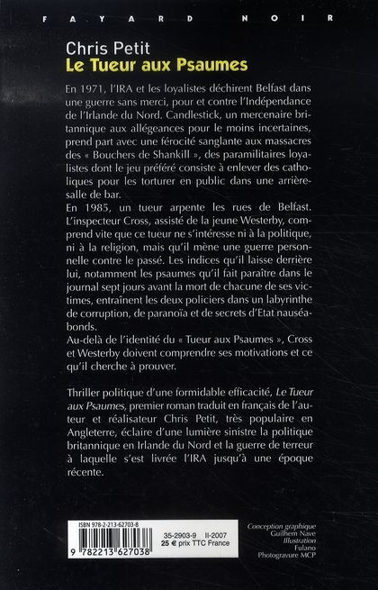 Produktbild: Le tueur aux psaumes