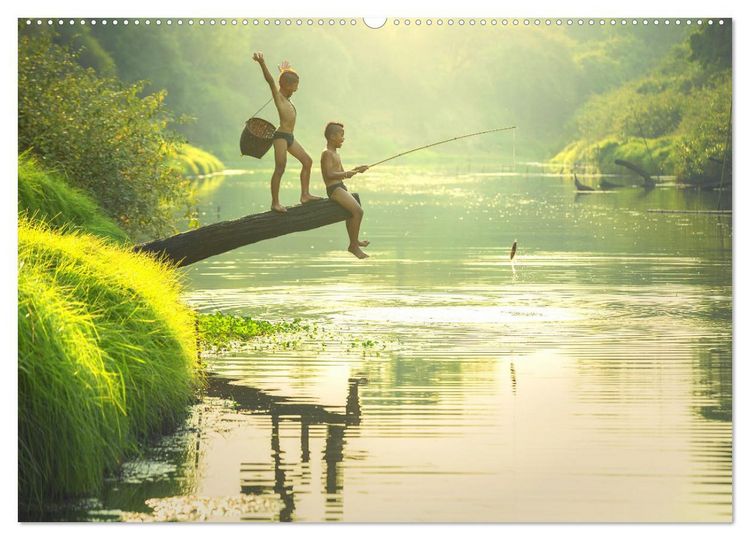 Produktbild: Landleben in S&uuml;dostasien. Menschen in Vietnam und Kambodscha (Wandkalender 2026 DIN A2 quer), CALVENDO Monatskalender