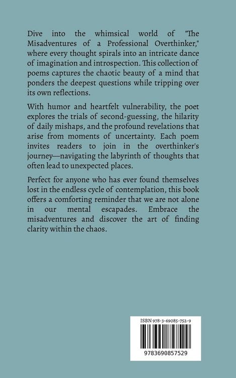 Produktbild: The Misadventures of a Professional Overthinker
