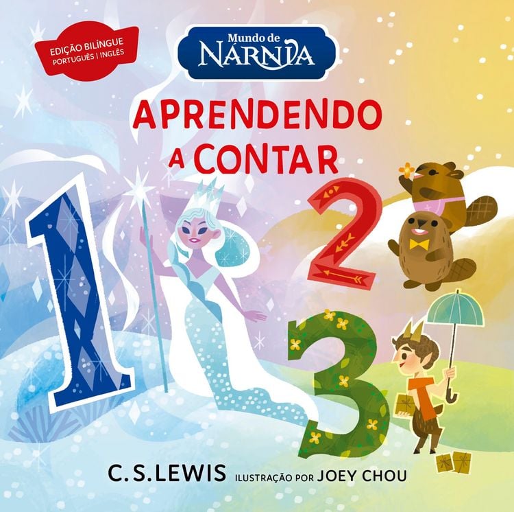 Produktbild: Mundo de N&aacute;rnia: Aprendendo a contar - Livro bil&iacute;ngue para aprender os n&uacute;meros em ingl&ecirc;s a partir do universo de As Cr&ocirc;nicas de N&aacute;rnia