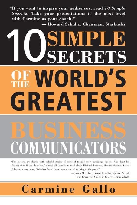 Produktbild: 10 Simple Secrets of the World's Greatest Business Communicators