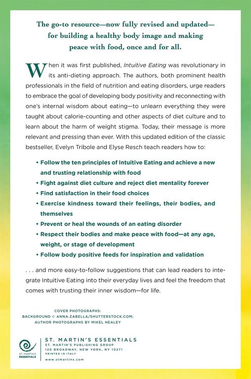 Produktbild: Tribole, E: Intuitive Eating, 4th Edition