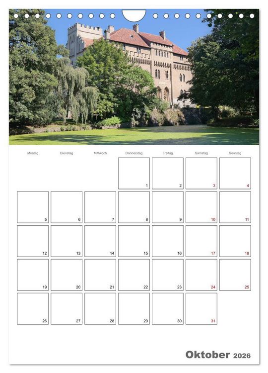 Produktbild: Radeberg und die Schl&ouml;sser im R&ouml;dertal (Wandkalender 2026 DIN A4 hoch), CALVENDO Monatskalender