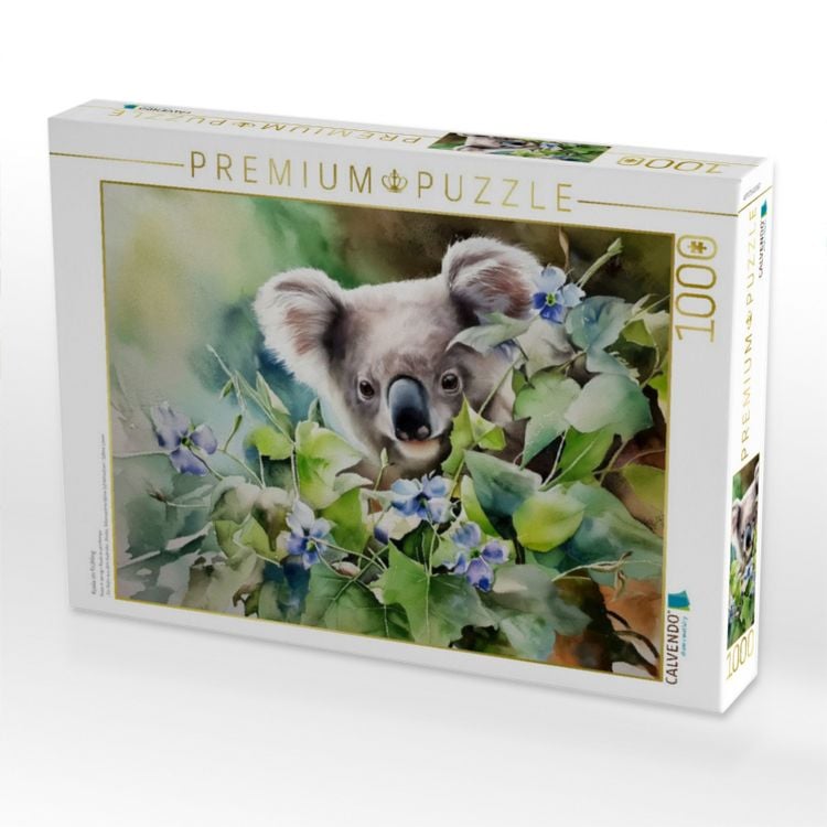 Produktbild: CALVENDO Puzzle Koala im Fr&uuml;hling | 1000 Teile Lege-Gr&ouml;&szlig;e 64x48cm Foto-Puzzle f&uuml;r gl&uuml;ckliche Stunden
