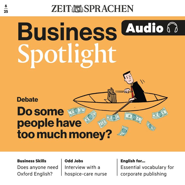 Produktbild: Business Englisch lernen Audio – Extremen Reichtum eindämmen?