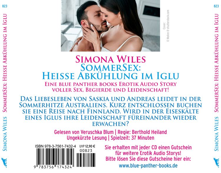 Produktbild: SommerSex: Heiße Abkühlung im Iglu | Erotik Audio Story | Erotisches Hörbuch Audio-CD