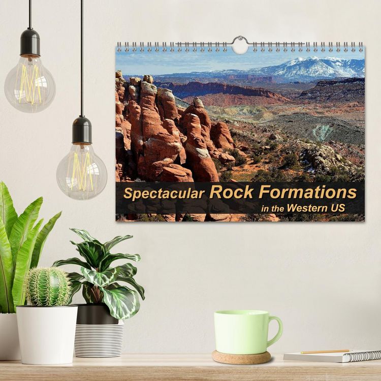 Produktbild: Spectacular Rock Formations in the Western US (Wall Calendar 2026 DIN A4 landscape), CALVENDO 12 Month Wall Calendar