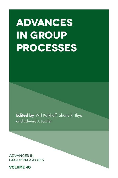 Produktbild: Advances in Group Processes