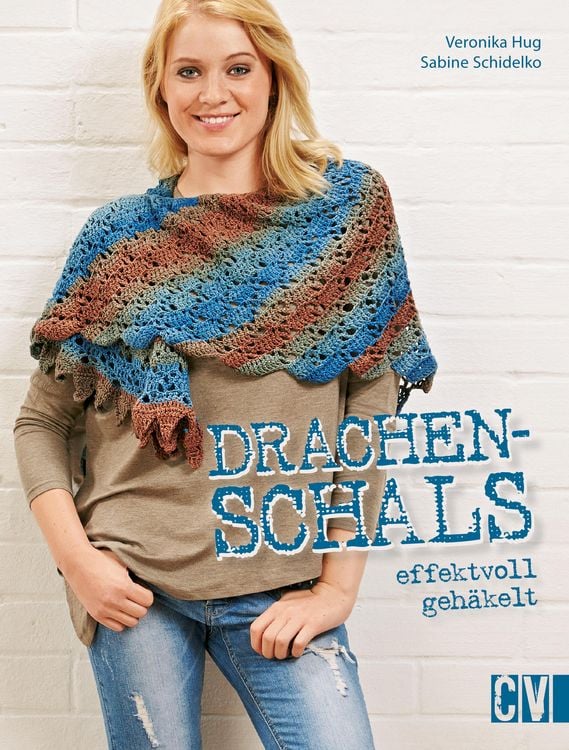 Produktbild: Drachenschals effektvoll geh&auml;kelt