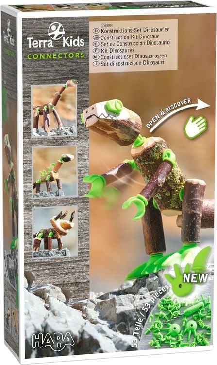 Produktbild: Terra Kids Connectors - Konstruktions-Set Dinosaurier