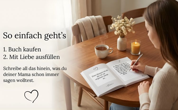 Produktbild: F&uuml;r Dich, Mama - Alles was ich dir schon immer sagen wollte &ndash; Das Mama Geschenk Buch