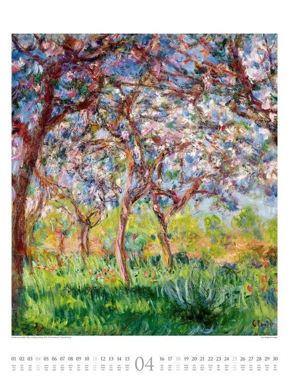 Produktbild: Claude Monet Kalender 2027 | Farbe und Licht