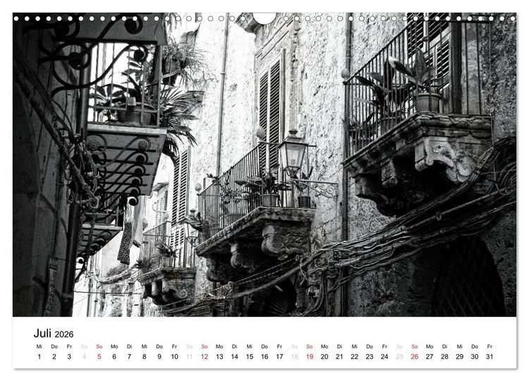 Produktbild: Silberstein portr&auml;tiert Palermo (Wandkalender 2026 DIN A3 quer), CALVENDO Monatskalender
