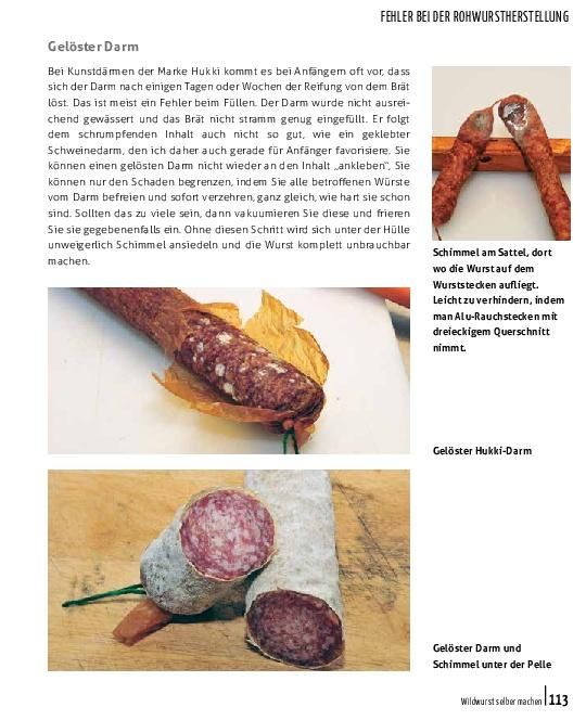 Produktbild: Wildwurst selber machen: Brat-, Roh- & Br&uuml;hwurst