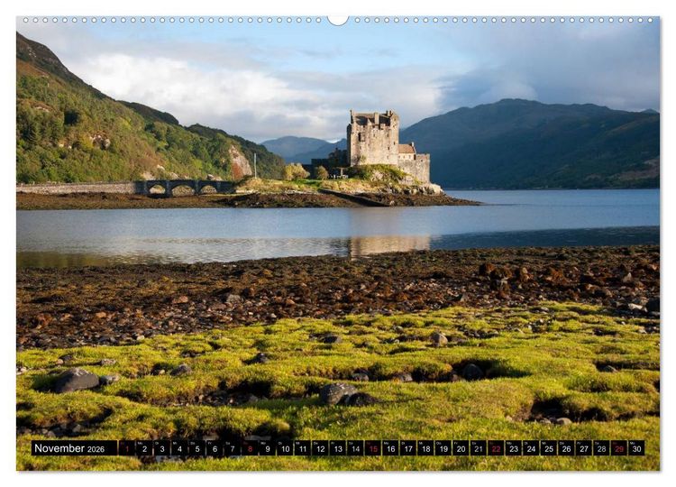 Produktbild: Schottland (hochwertiger Premium Wandkalender 2026 DIN A2 quer), Kunstdruck in Hochglanz