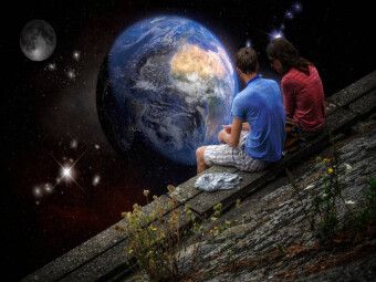 Produktbild: CALVENDO Puzzle Mit Blick auf die Unendlichkeit | 1000 Teile Lege-Gr&ouml;&szlig;e 64x48cm Foto-Puzzle f&uuml;r gl&uuml;ckliche Stunden