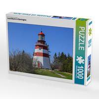 Produktbild: CALVENDO Puzzle Leuchtturm in Barrington | 1000 Teile Lege-Gr&ouml;&szlig;e 64x48cm Foto-Puzzle f&uuml;r gl&uuml;ckliche Stunden