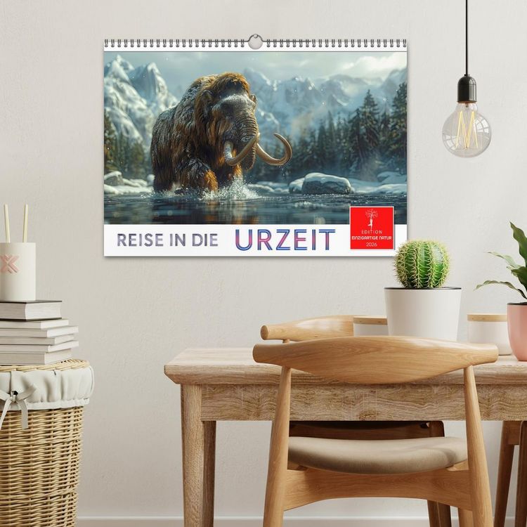 Produktbild: Reise in die Urzeit (Wandkalender 2026 DIN A3 quer), CALVENDO Monatskalender