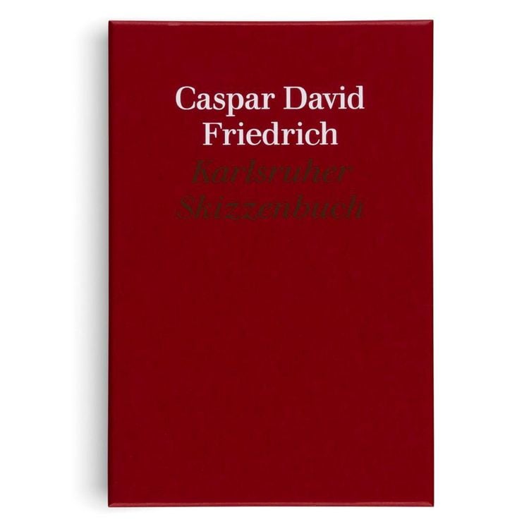 Produktbild: Caspar David Friedrich. Karlsruher Skizzenbuch (Schmuckausgabe)