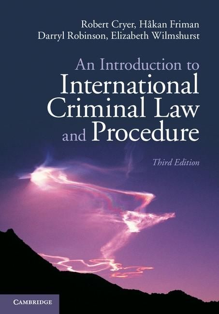 Produktbild: Introduction to International Criminal Law and Procedure