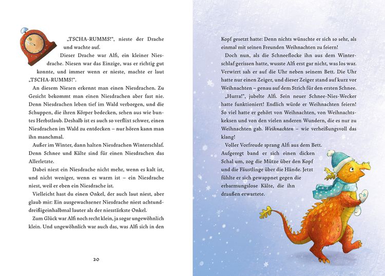 Was Drachen an Weihnachten machen - Eine Vorlesegeschichte in 24 Kapiteln