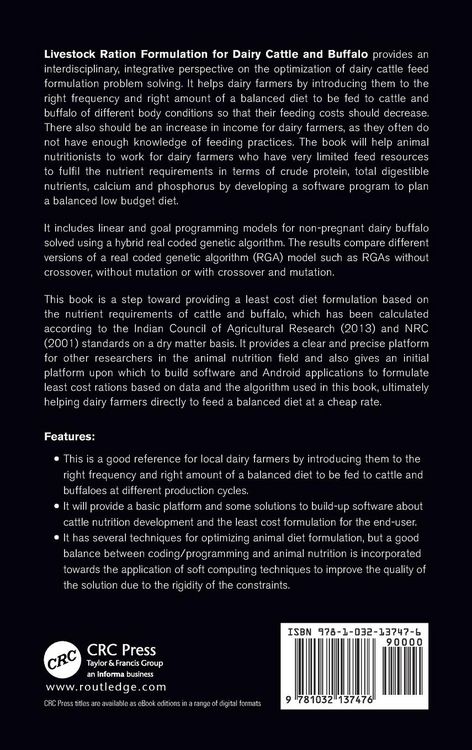 Produktbild: Livestock Ration Formulation for Dairy Cattle and Buffalo
