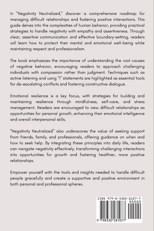 Produktbild: Negativity Neutralized