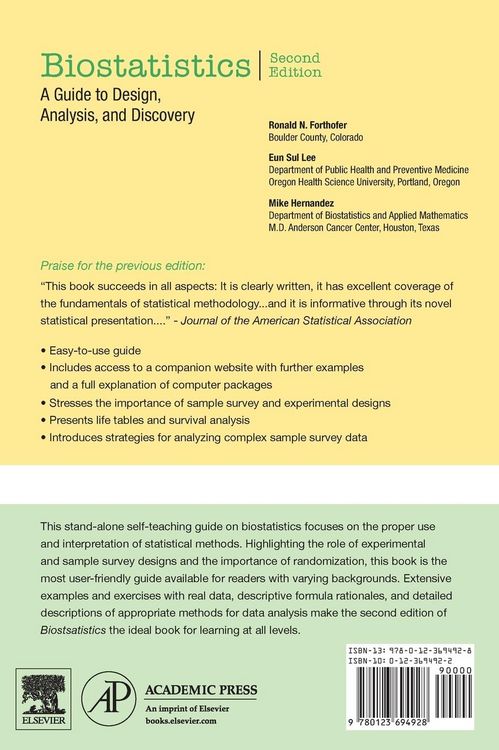 Produktbild: Biostatistics