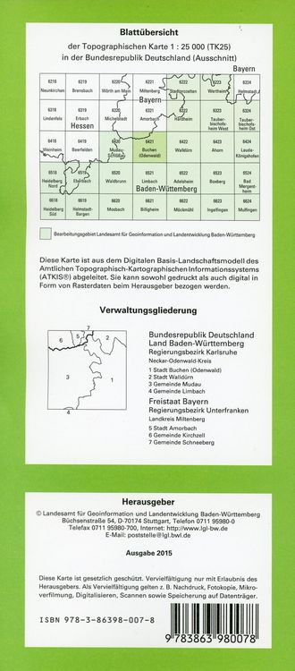 Produktbild: Buchen (Odenwald)