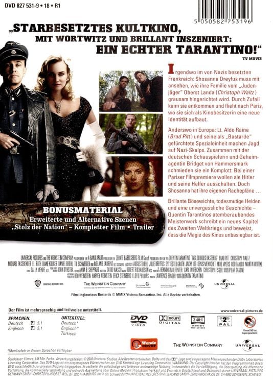 Produktbild: Inglourious Basterds