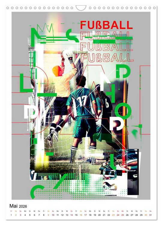 Produktbild: Sport im Focus (Wandkalender 2026 DIN A3 hoch), CALVENDO Monatskalender