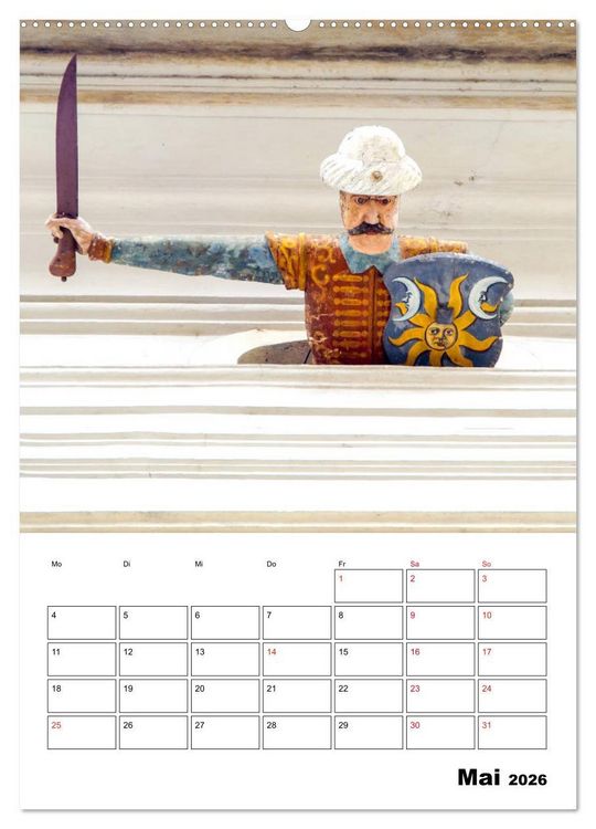 Produktbild: Graz - faszinierende Stadt (hochwertiger Premium Wandkalender 2026 DIN A2 hoch), Kunstdruck in Hochglanz