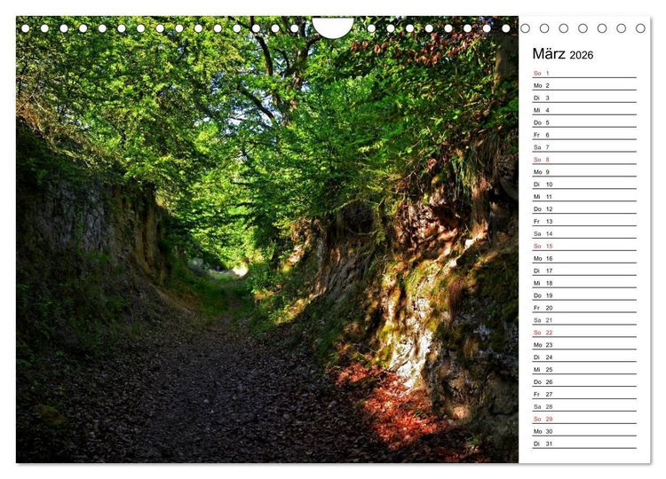 Produktbild: Landschaften des Kraichgaus (Wandkalender 2026 DIN A4 quer), CALVENDO Monatskalender
