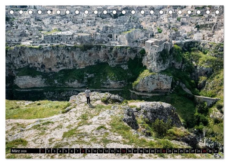 Produktbild: Matera (Tischkalender 2026 DIN A5 quer), CALVENDO Monatskalender