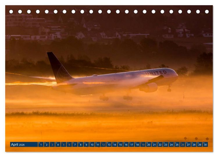 Produktbild: Faszination Fliegerei (Tischkalender 2026 DIN A5 quer), CALVENDO Monatskalender