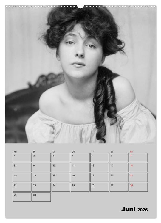 Produktbild: Diven der Stummfilm-&Auml;ra (hochwertiger Premium Wandkalender 2026 DIN A2 hoch), Kunstdruck in Hochglanz