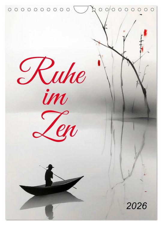 Produktbild: Ruhe im Zen (Wandkalender 2026 DIN A4 hoch), CALVENDO Monatskalender