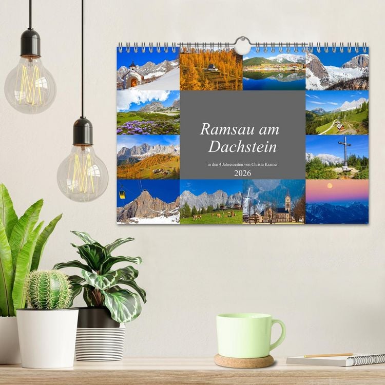 Produktbild: Ramsau am Dachstein (Wandkalender 2026 DIN A4 quer), CALVENDO Monatskalender