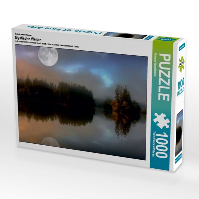 Produktbild: CALVENDO Puzzle Ein Motiv aus dem Kalender Mystische Welten | 1000 Teile Lege-Gr&ouml;&szlig;e 64x48cm Foto-Puzzle f&uuml;r gl&uuml;ckliche Stunden