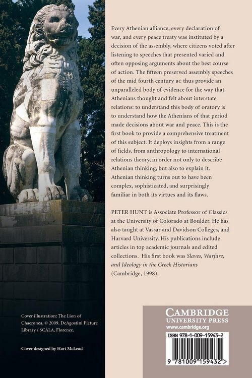 Produktbild: War, Peace, and Alliance in Demosthenes' Athens
