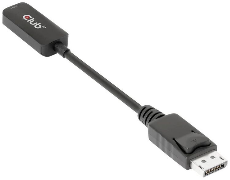 Produktbild: Club3D AV Adapter Adapter DisplayPort 1.4 - HDMI [HDMI - DisplayPort] 3840 x 2160 Pixel
