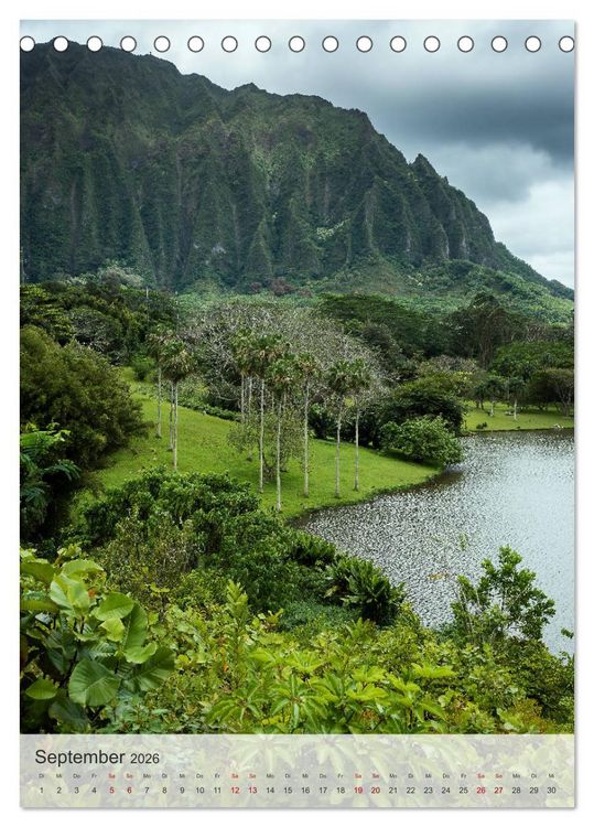 Produktbild: Willkommen in Hawai'i (Tischkalender 2026 DIN A5 hoch), CALVENDO Monatskalender