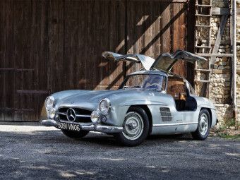 Produktbild: CALVENDO Puzzle Mercedes 300 SL Fl&uuml;gelt&uuml;rer | 1000 Teile Lege-Gr&ouml;&szlig;e 64x48cm Foto-Puzzle f&uuml;r gl&uuml;ckliche Stunden