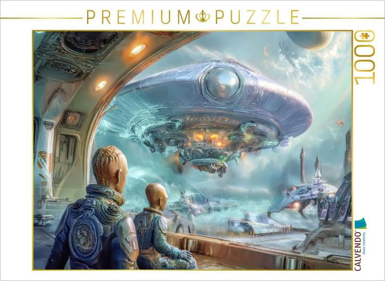 Produktbild: CALVENDO Puzzle Science Fiction Reise | 1000 Teile Lege-Gr&ouml;&szlig;e 64x48cm Foto-Puzzle f&uuml;r gl&uuml;ckliche Stunden