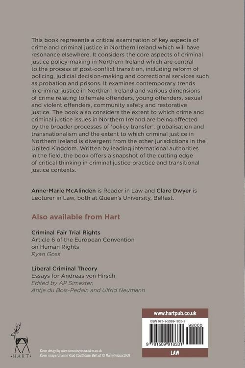 Produktbild: Criminal Justice in Transition